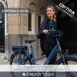 Cortina E-Octa Accu upgrade actie!